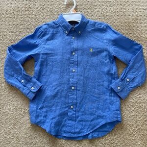 Boys’ Polo Ralph Lauren Linen Shirt.